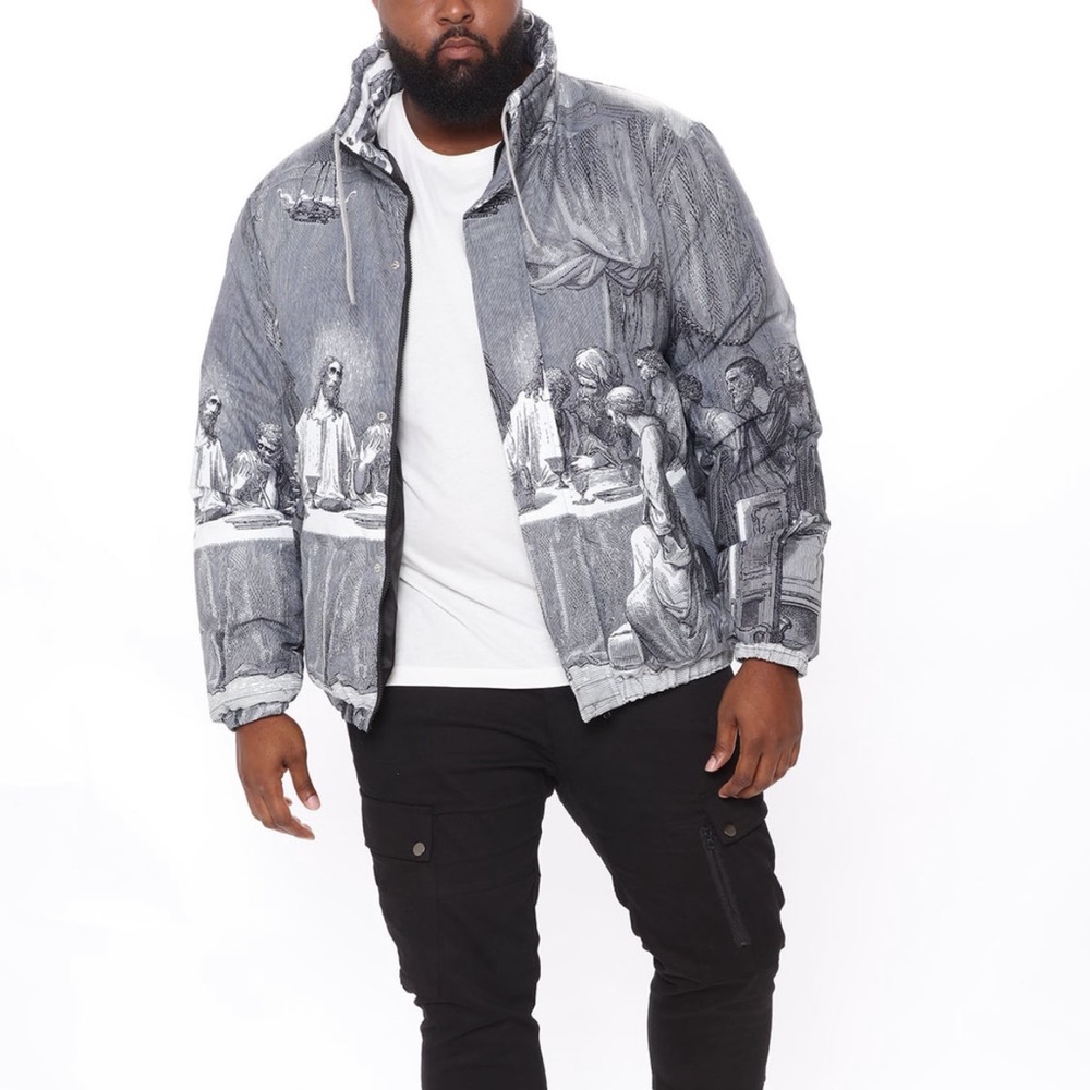 Last supper puffer jacket